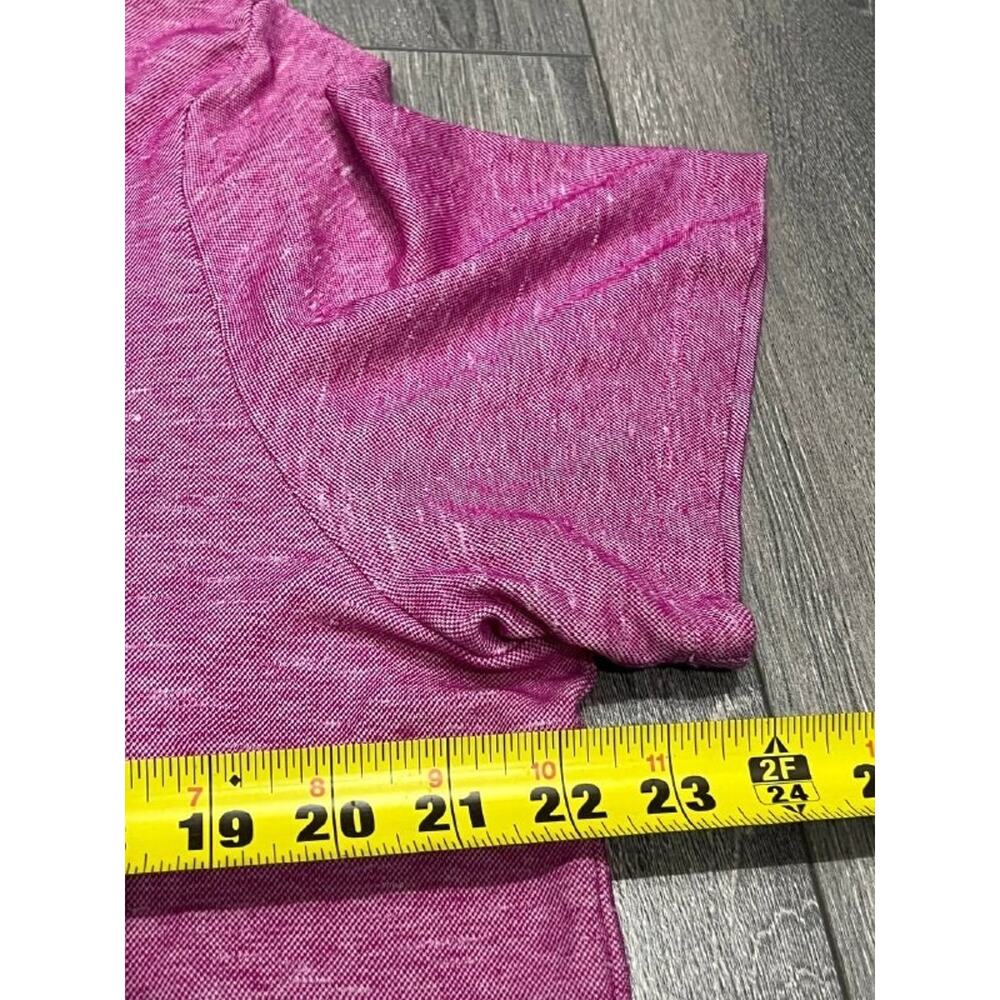 Marc Anthony Luxury Mens Slim-Fit Button T-Shirt Maroon XL A005760 - Picture 7 of 8